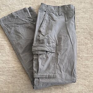 Old Navy Men's Charcoal Cargo Pants